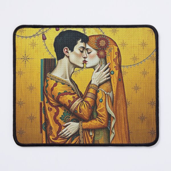 Item preview, The Kiss Version of Gustav Klimt designed and sold by Erlin Rudho.