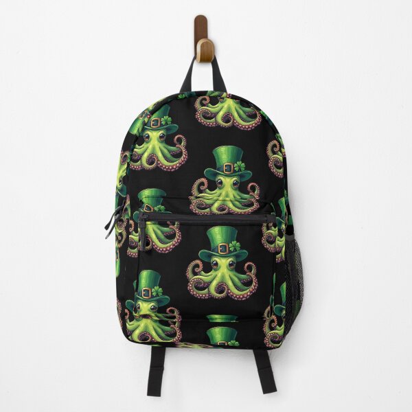 Item preview, St Patricks Day Octopus Cute Saint Pattys Lepricorn designed and sold by Blok45.