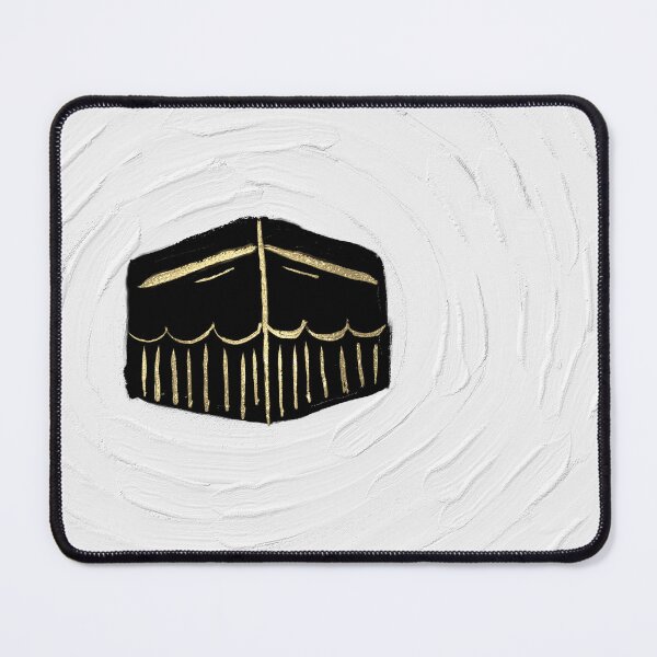 Item preview, Holy kaaba mecca oil painting islamic modern art wallpaper sticker card designed and sold by doodlyanddeva.