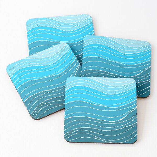 Item preview, Minimalistic Ocean Waves  designed and sold by JaygiesDesign.