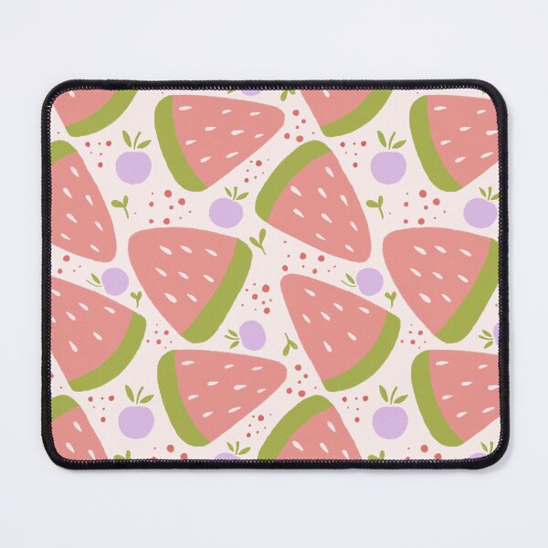 Item preview, Cute Pastel Red Watermelon Seamless Pattern designed and sold by SoothiArt.