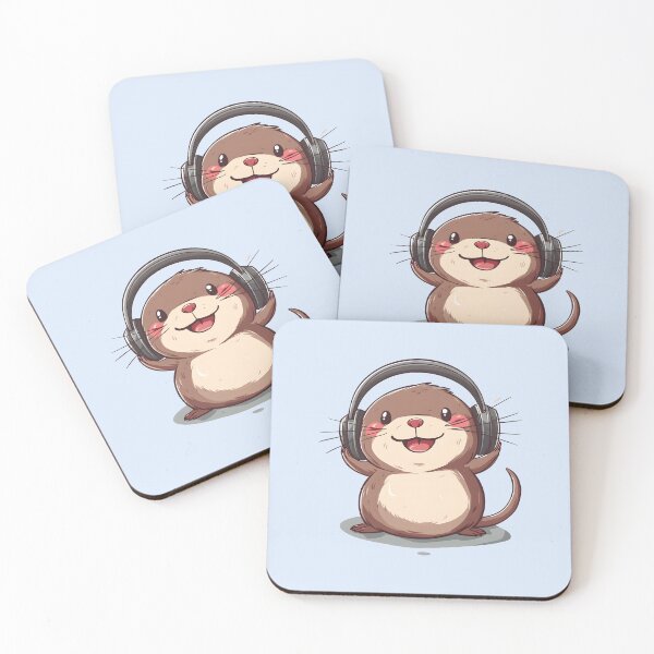 Item preview, Mole with headphones designed and sold by DerSenat.