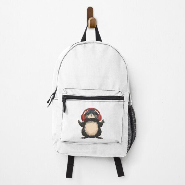 Item preview, Mole with headphones designed and sold by DerSenat.