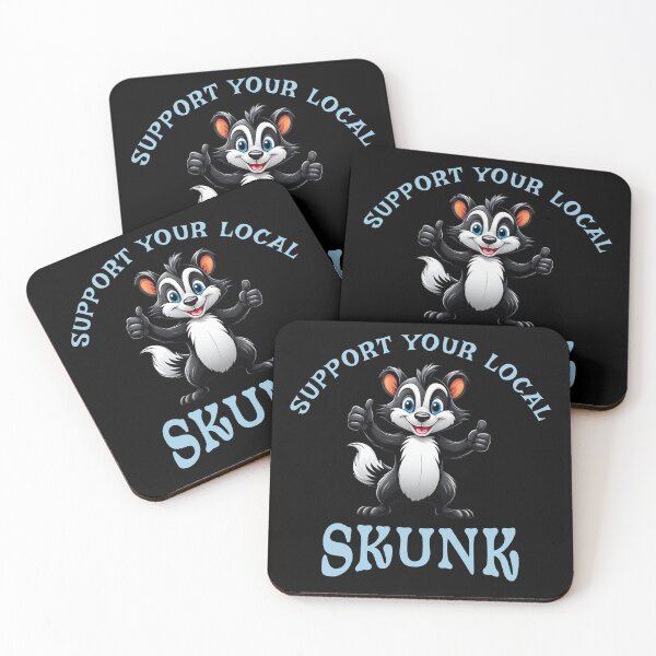 Item preview, Support Your Local Skunk designed and sold by LegendaryDesigns.
