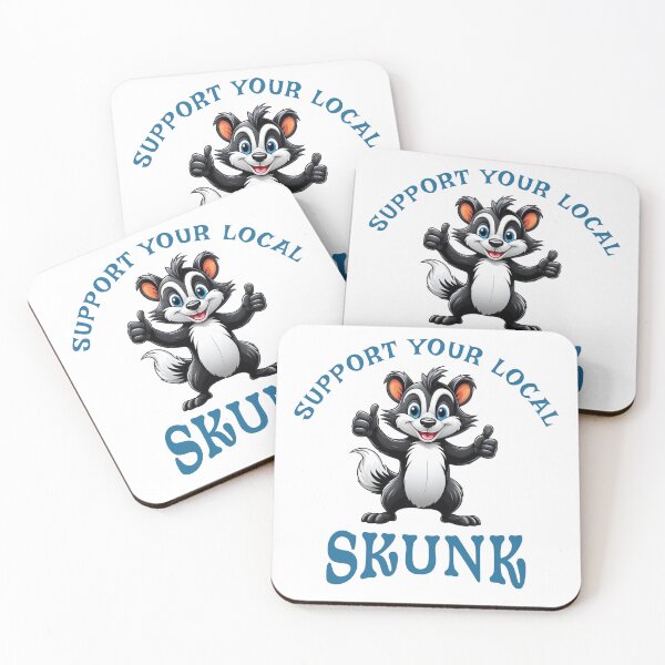 Item preview, Support Your Local Skunk designed and sold by LegendaryDesigns.