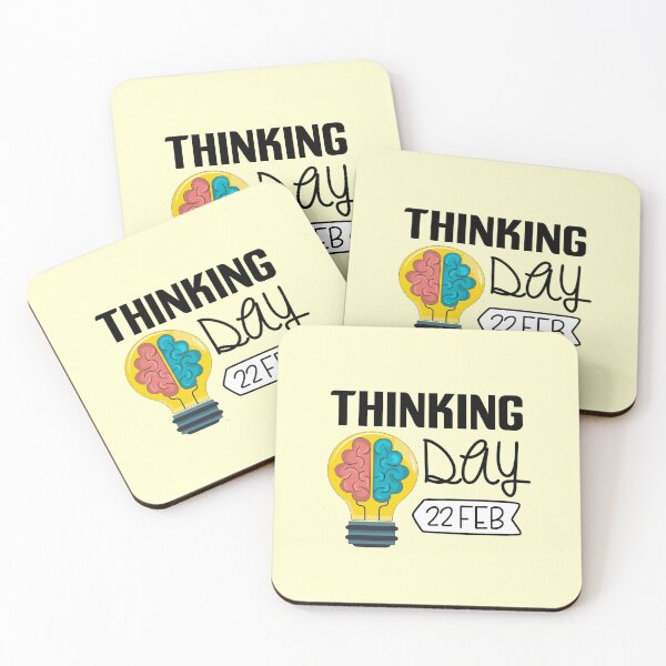 Item preview, 22 February Thinking Day - Wacky Holidays designed and sold by ChemicalXShop.