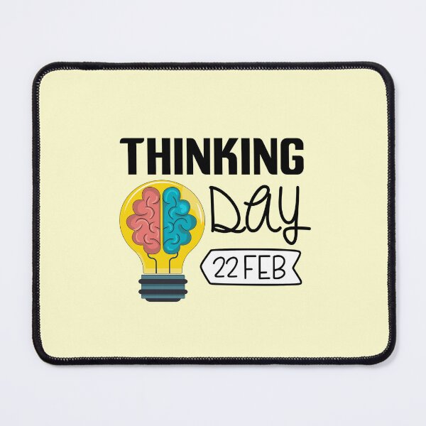 Item preview, 22 February Thinking Day - Wacky Holidays designed and sold by ChemicalXShop.
