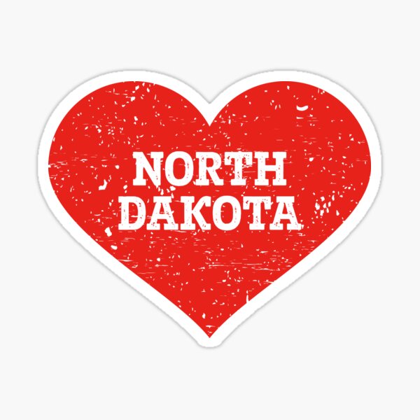 Item preview, I Love North Dakota designed and sold by Wild-Co.