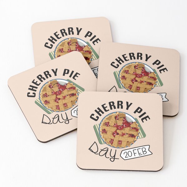 Item preview, 20 February Cherry Pie Day - Wacky Holidays designed and sold by ChemicalXShop.