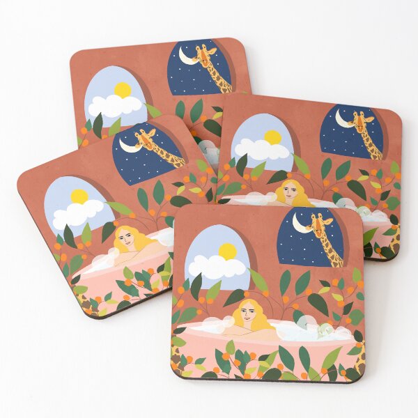 Item preview, Day Night Safari #illustration #wildlife  designed and sold by 83oranges.com.