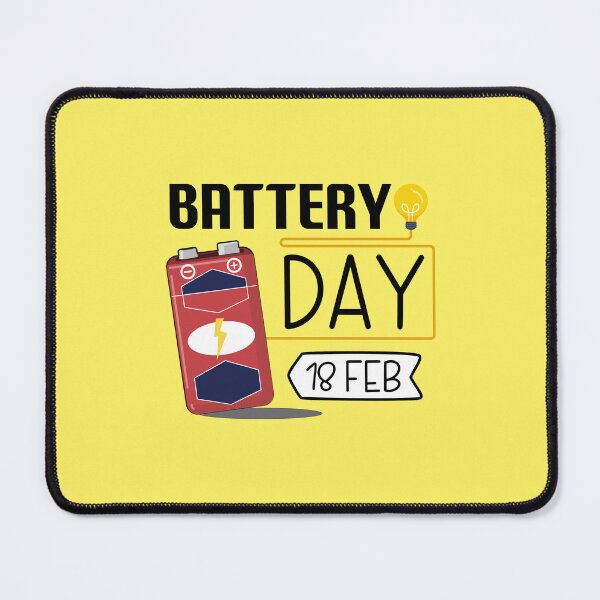 Item preview, 18 February Battery - Wacky Holidays designed and sold by ChemicalXShop.