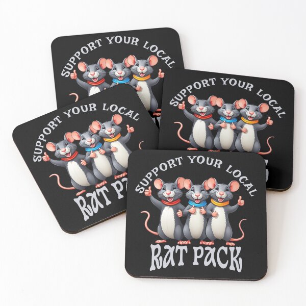 Item preview, Support Your Local Rat Pack designed and sold by LegendaryDesigns.
