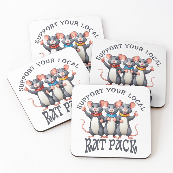 Item preview, Support Your Local Rat Pack designed and sold by LegendaryDesigns.
