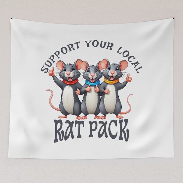 Item preview, Support Your Local Rat Pack designed and sold by LegendaryDesigns.