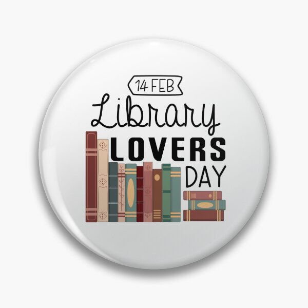 Item preview, 14 February Library Lovers Day - Wacky Holidays designed and sold by ChemicalXShop.