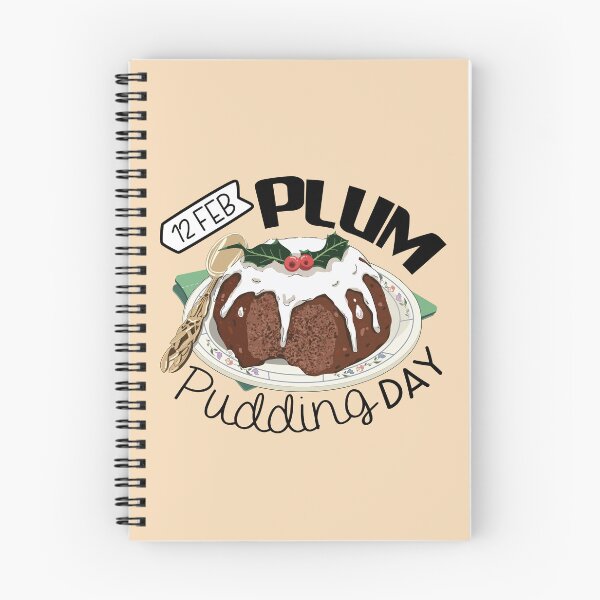 Item preview, 12 February Plum Pudding Day - Wacky Holidays designed and sold by ChemicalXShop.