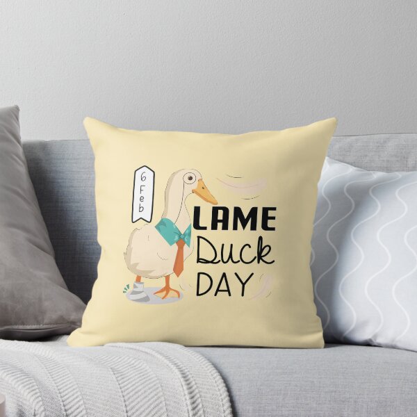 Item preview, 6 February Lame Duck Day - Wacky Holidays designed and sold by ChemicalXShop.