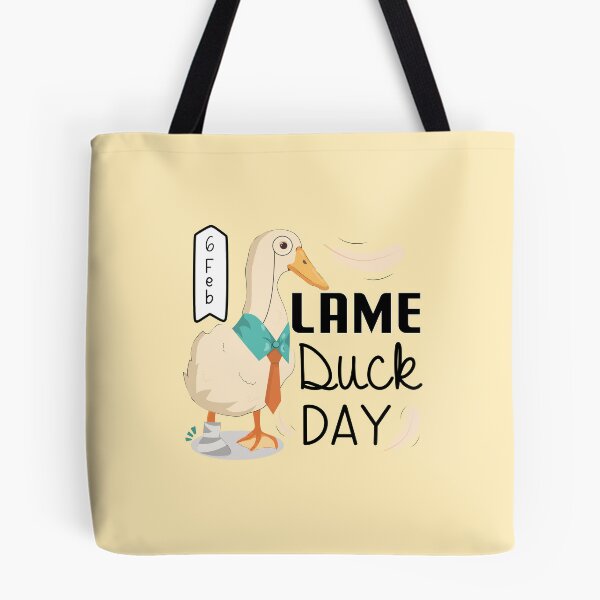 Item preview, 6 February Lame Duck Day - Wacky Holidays designed and sold by ChemicalXShop.
