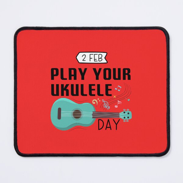 Item preview, 2 February Play Your Ukulele Day - Wacky Holidays designed and sold by ChemicalXShop.