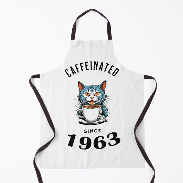 Item preview, Cat Caffeinated Since 1963 designed and sold by LegendaryDesigns.