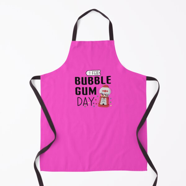 Item preview, 1 February Bubble Gum Day - Wacky Holidays designed and sold by ChemicalXShop.