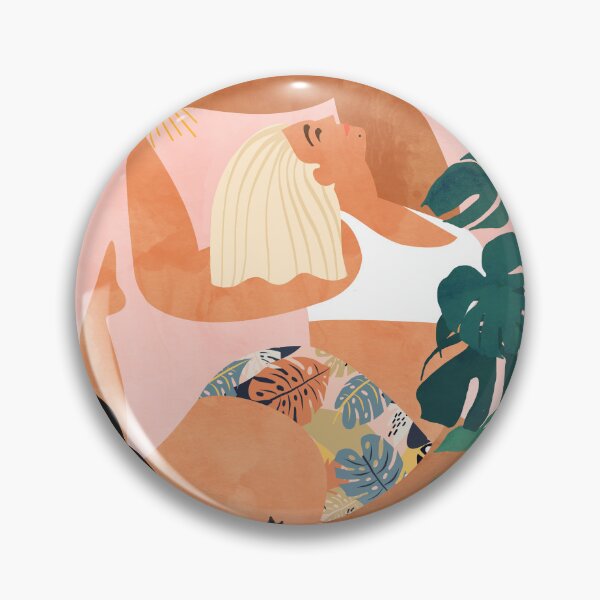 Item preview, Tropical Yoga #illustration #tropical  designed and sold by 83oranges.com.