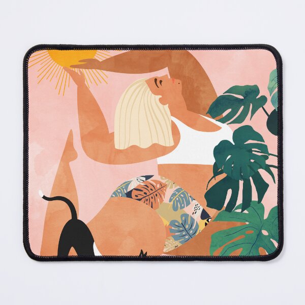 Item preview, Tropical Yoga #illustration #tropical  designed and sold by 83oranges.com.