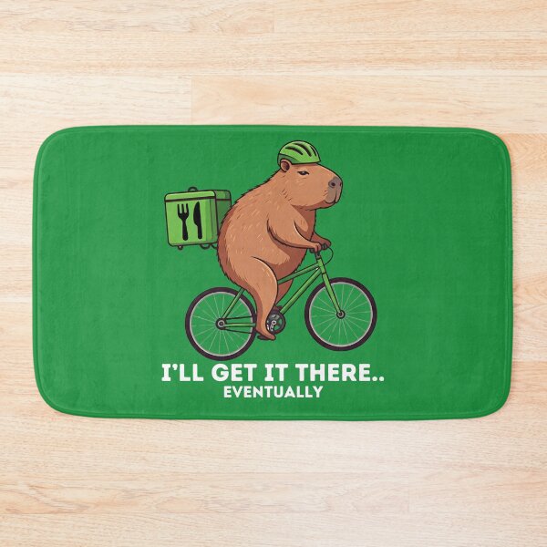 Item preview, Capybara - Food Delivery Rider designed and sold by The magic  Yellow bus.