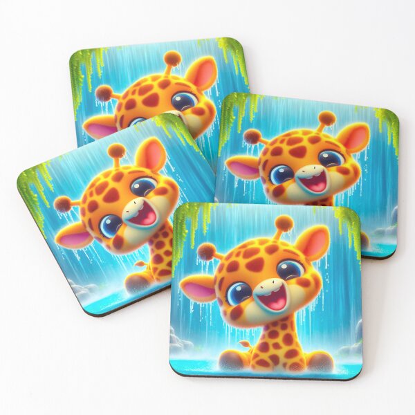 Item preview, jirafa divertida designed and sold by QuanntixArt.