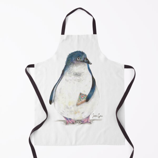 Item preview, Little Fairy Penguin Eating Fairy Bread designed and sold by JessieGoreIllustrations.