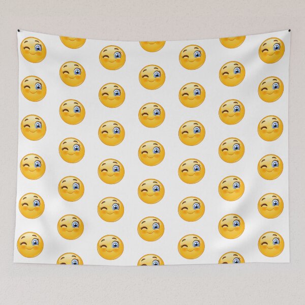 Item preview, Winking Face Female Emoticon designed and sold by Yael Weiss.