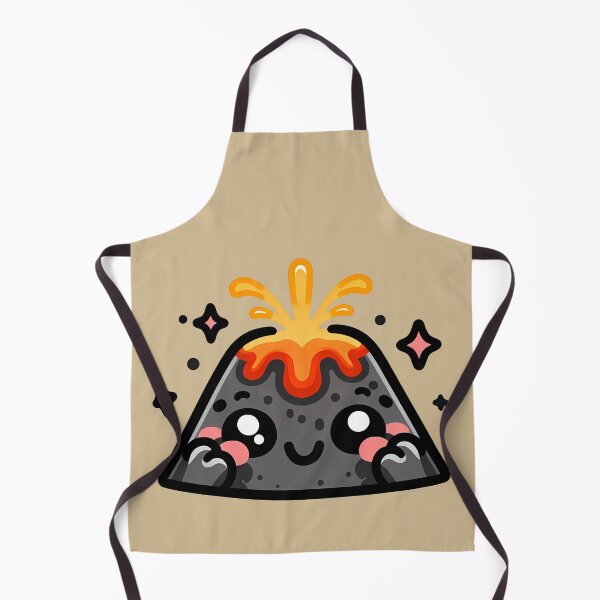 Item preview, Cute Volcano designed and sold by Funny Vintage Stickers And T-Shirts.