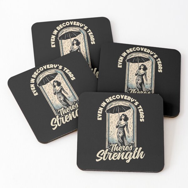 Item preview, Even In Recovery's Tears, There's Strength Sadness Emotion designed and sold by Dressed For  Duty.