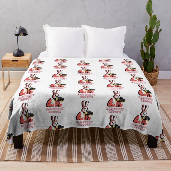Item preview, Bad Bunny Shoot – A Stylish Rabbit Adventure designed and sold by RvinJo8.