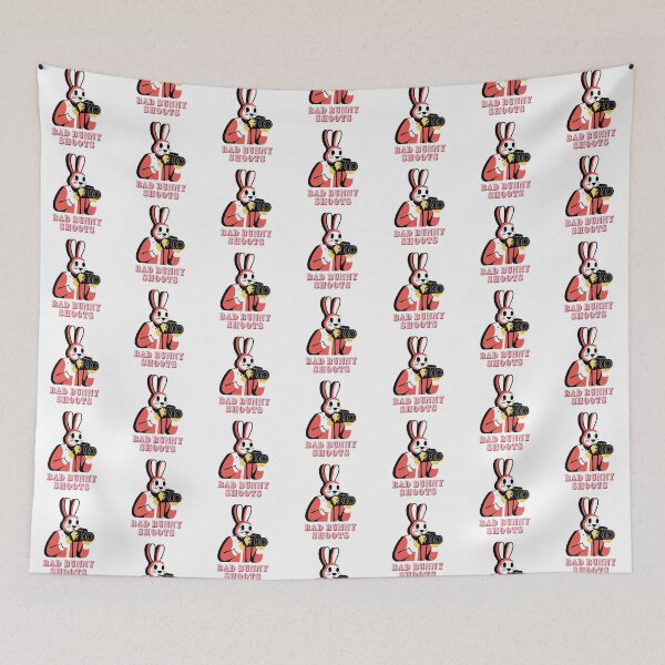 Item preview, Bad Bunny Shoot – A Stylish Rabbit Adventure designed and sold by PING 999 STUDIO.