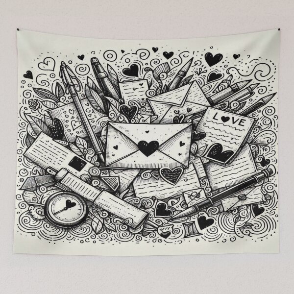 Item preview, Lovers' Notes Reloaded Premium Trendy Best Gift designed and sold by Imaginarium of Chaos falcon88 .