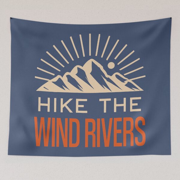 Item preview, Hike The Wind Rivers Sunburst designed and sold by Esskay Designs.