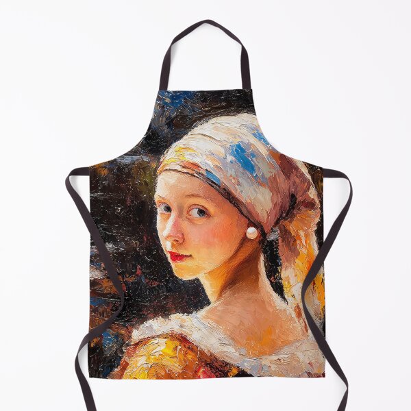 Item preview, Impressionist Inspired Girl with a Pearl designed and sold by Moisky Art.
