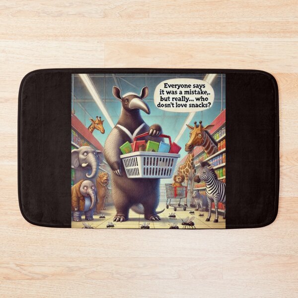 Item preview, Anteater buys snacks at the store designed and sold by DamioPolArt.