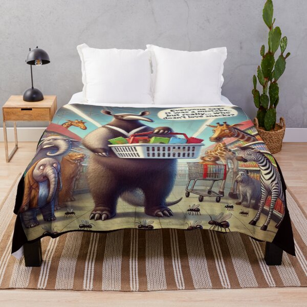 Item preview, Anteater buys snacks at the store designed and sold by DamioPolArt.