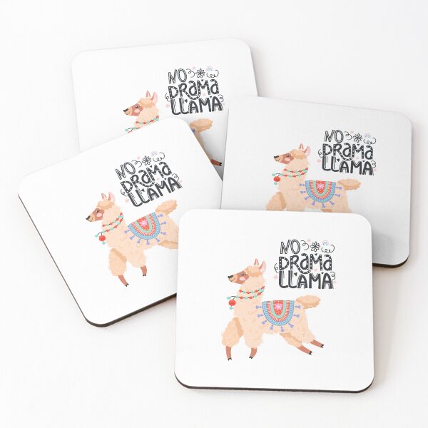 Item preview, No Drama Llama. Alpaca.  designed and sold by CoCoArt-Ua.