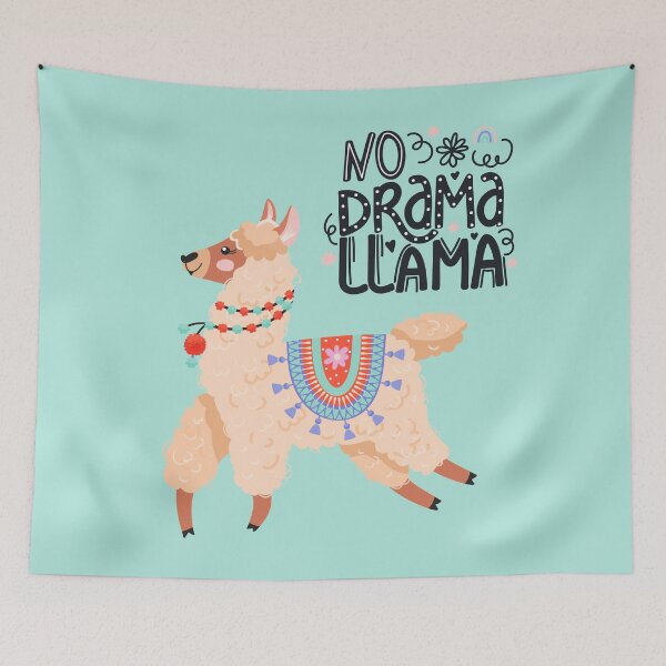 Item preview, No Drama Llama. Alpaca.  designed and sold by CoCoArt-Ua.