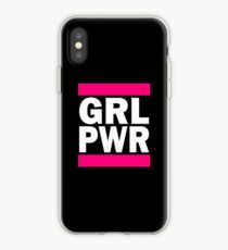Vinilo o funda para iPhone GRL PWR