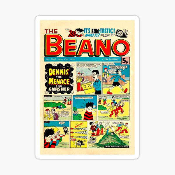 Item preview, Vintage Beano Comic designed and sold by booksnbobs.