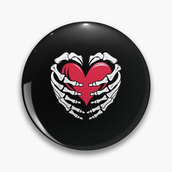 Item preview, ed heart in skeletal hands designed and sold by jkrphoto.