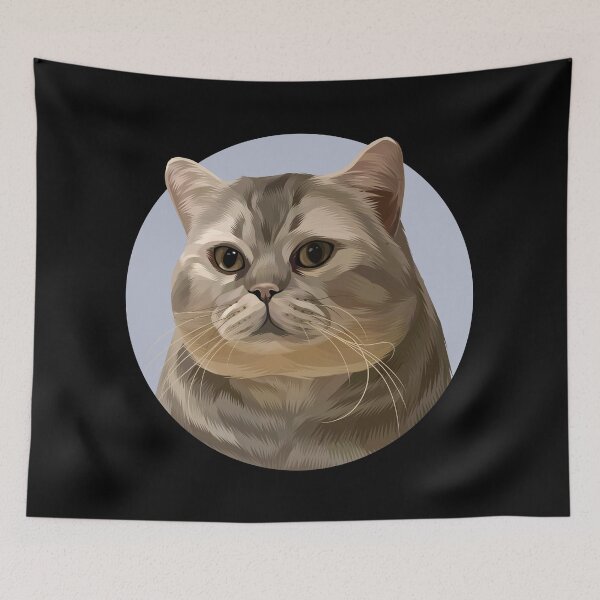 Item preview, Pet Cat portrait 1 designed and sold by Craftsanity.