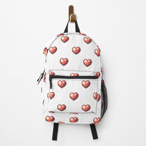Item preview, Seamless Pattern. Pixel Art Red Hearts designed and sold by EL-Lebedenko.