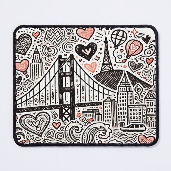 Item preview, San Francisco Heartbeats Reloaded Premium Trendy Best Gift designed and sold by Imaginarium of Chaos falcon88 .