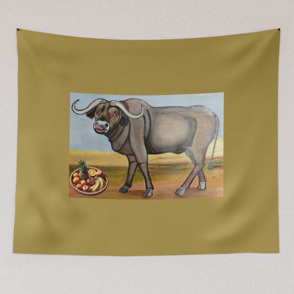 Item preview, Buffao in a digital Orchard designed and sold by annenambiro.