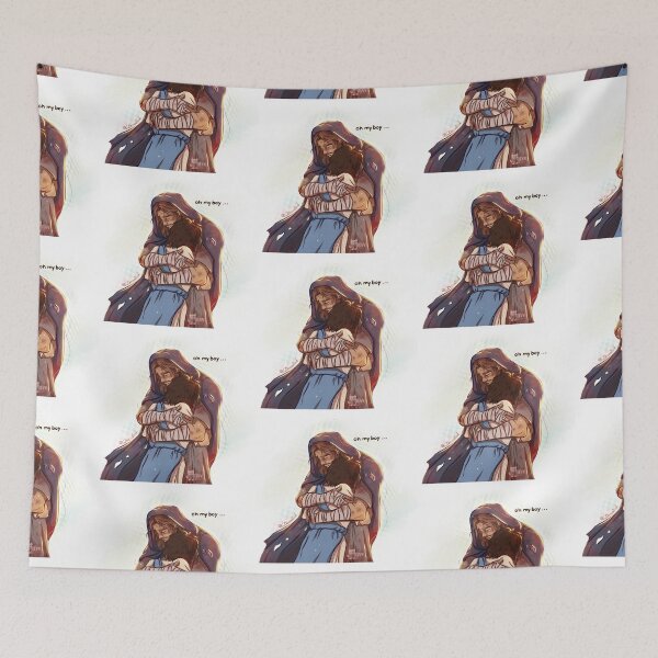 Item preview, Oh my boy print designed and sold by DoodlingLenn.